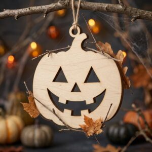 Halloween Pumpkin Ornament Laser Bundle, 50 Jack O Lantern Designs