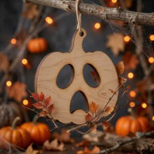 Halloween Pumpkin Ornament Laser Bundle, 50 Jack O Lantern Designs
