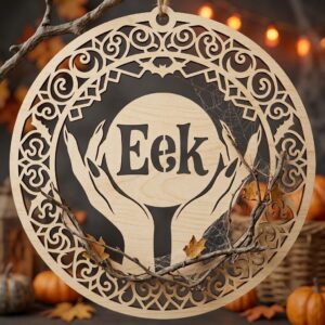 Halloween Witch Ornament Bundle, 50 Funny Sassy Resting Face Laser Files