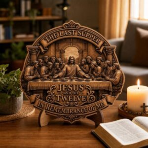 Jesus 3D Illusion Laser Engraving File, Christian Passion Resurrection Art