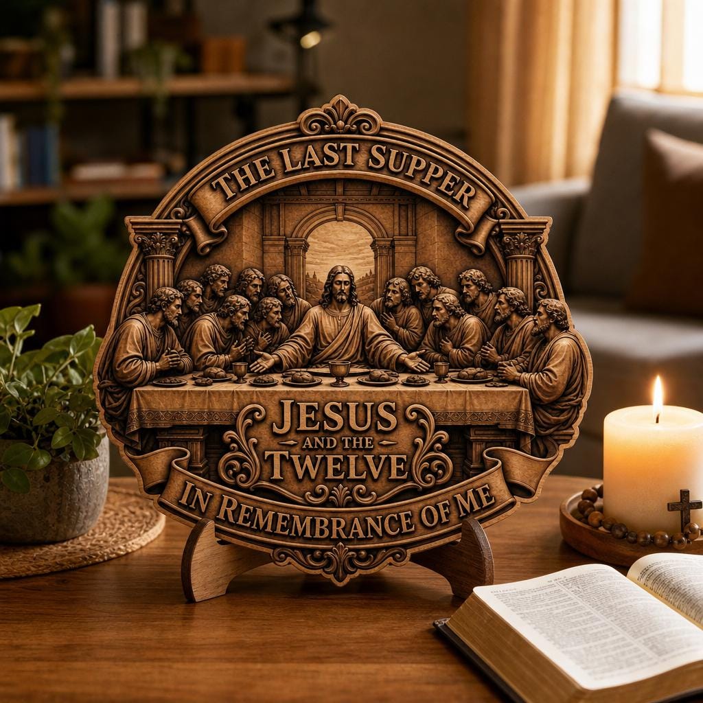 Jesus 3D Illusion Laser Engraving File, Christian Passion Resurrection Art