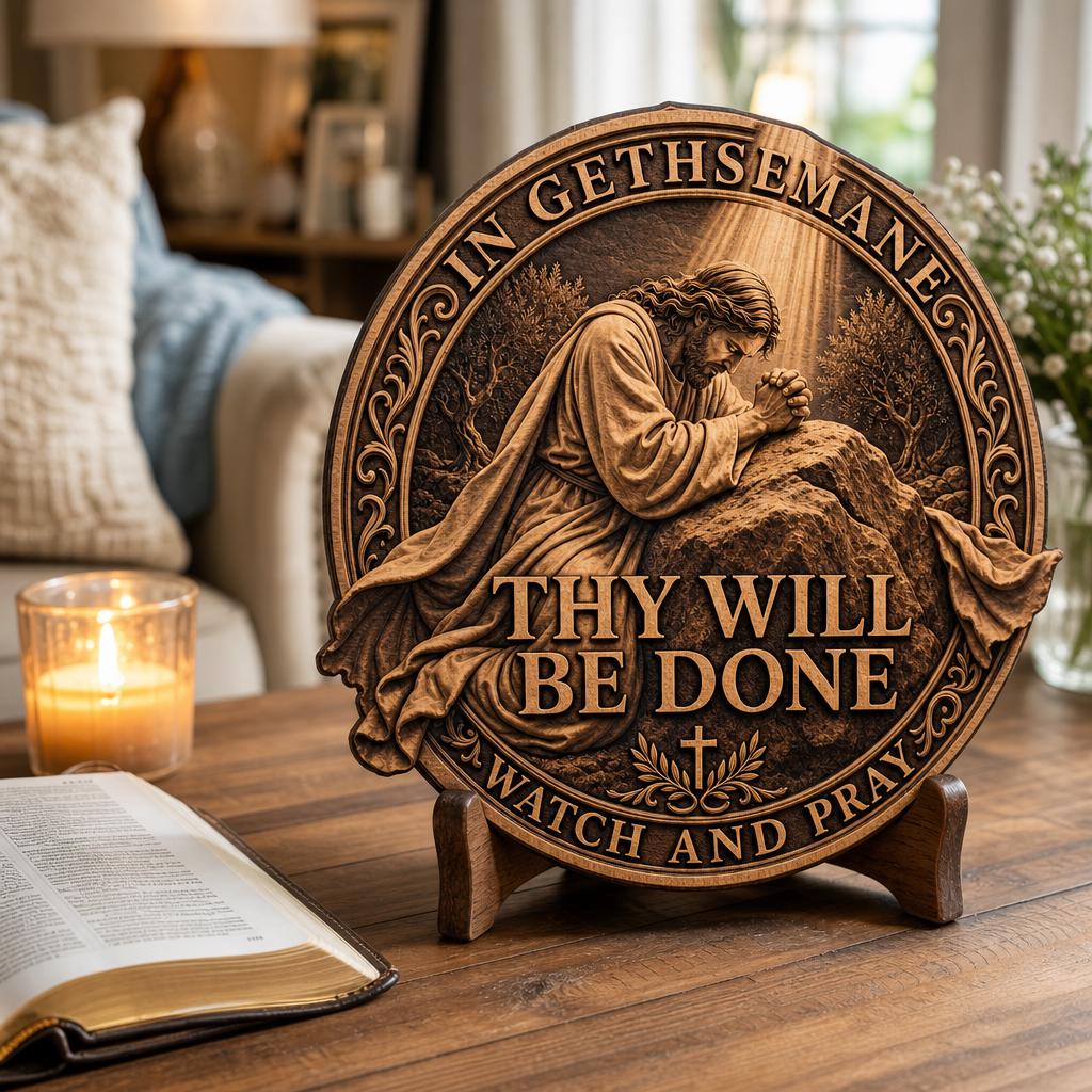 Jesus 3D Illusion Laser Engraving File, Christian Passion Resurrection Art