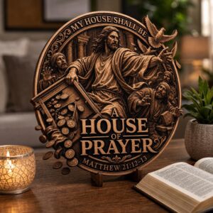 Jesus 3D Illusion Laser File, Christian Wood Engraving Bundle, Religious CNC Art