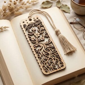 Jesus Bookmark Laser File, 27 Parable Designs, Christian Multilayer Art