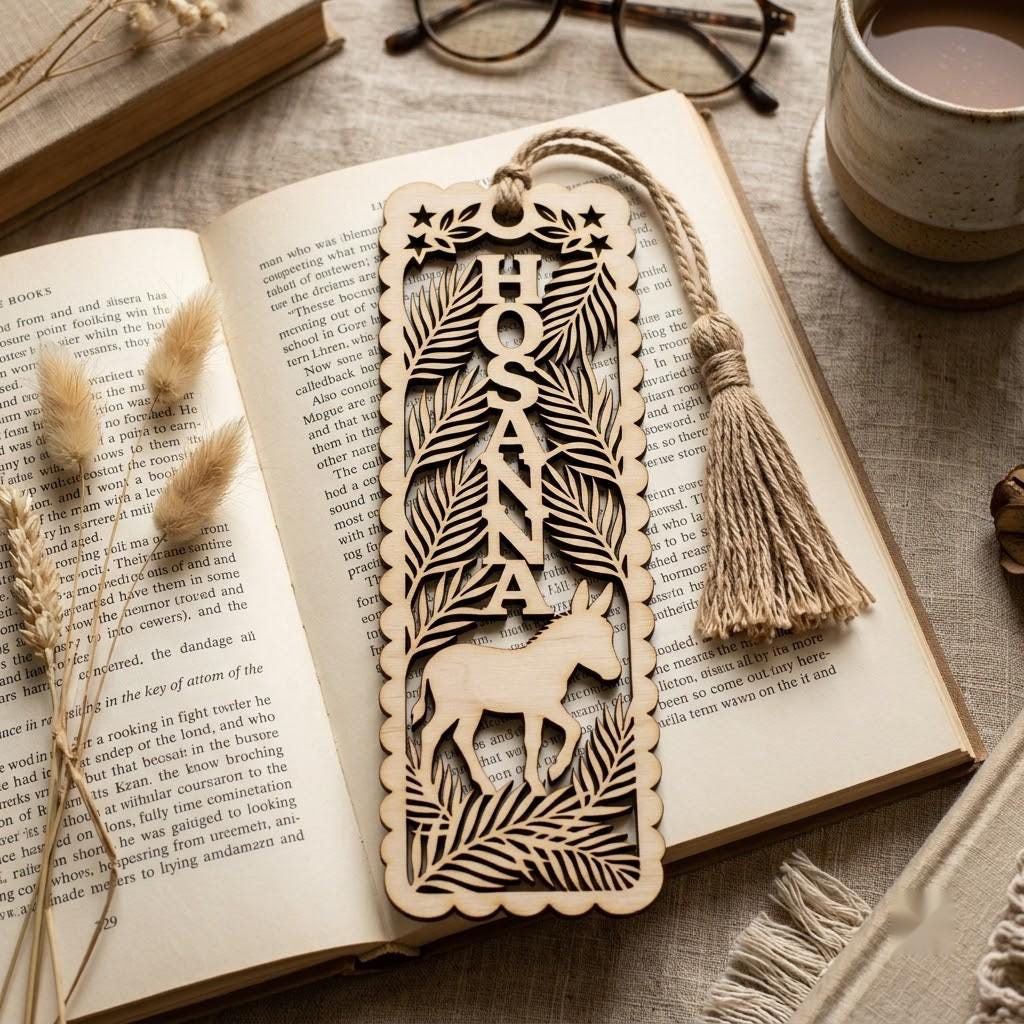 Jesus Bookmark Laser File, 27 Parable Designs, Christian Multilayer Art