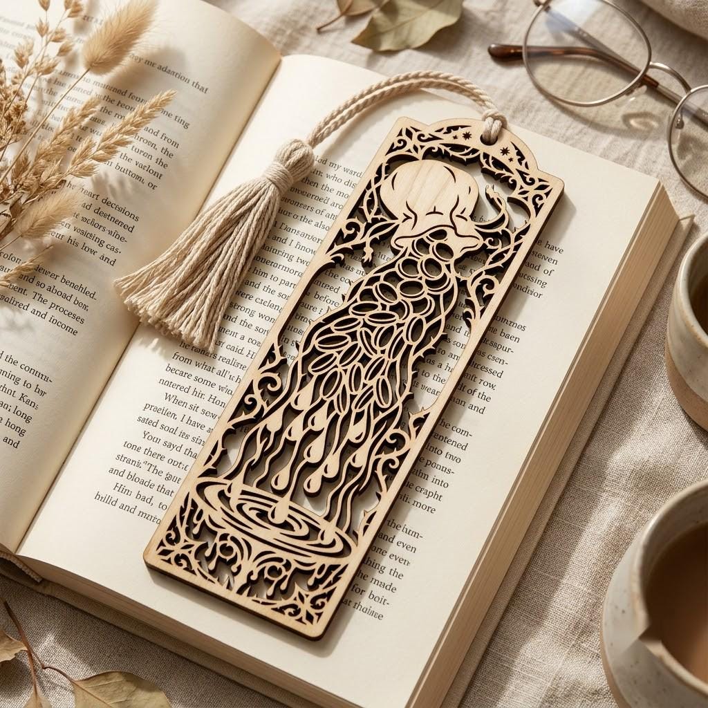Jesus Bookmark Laser File, 27 Parable Designs, Christian Multilayer Art
