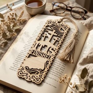 Jesus Bookmark Laser File, 27 Parable Designs, Christian Multilayer Art