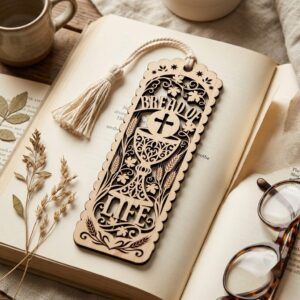 Jesus Laser File, Silhouette Bookmark Bundle, Christian Digital Download