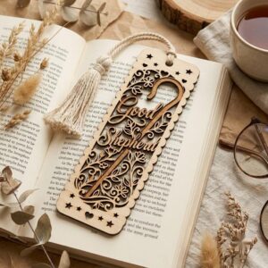 Jesus Laser File, Silhouette Bookmark Bundle, Christian Digital Download