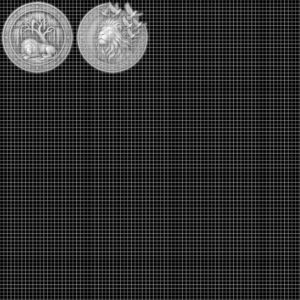 Lion Challenge Coin Depth Map, 3D Relief Bundle, Tribal Mandala Geometric Coins