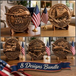 Military Engraving Bundle, USA Anniversary Art, Wooden Plaque Design