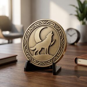 Mythic Bestiary Coin Engraving PNG, Detailed Monster Laser Depth Map Bundle