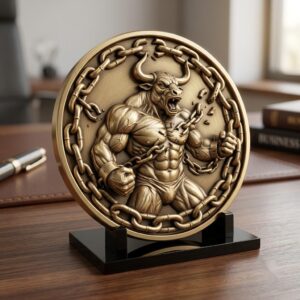 Mythical Beast Coin Engraving Depth Map, Fantasy Relief File Bundle