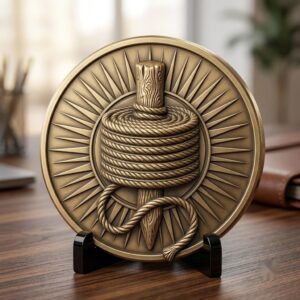 Native American Challenge Coin Depth Maps, Warrior Relief Files