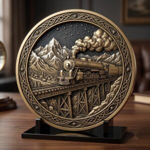 Nativity Challenge Coin Laser Relief, Christmas Faith Token Bundle