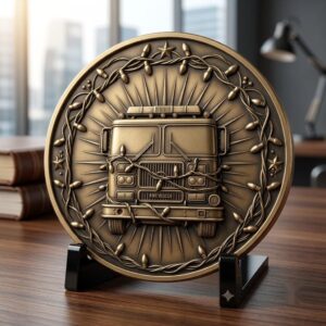 Nativity Challenge Coin Laser Relief, Christmas Faith Token Bundle
