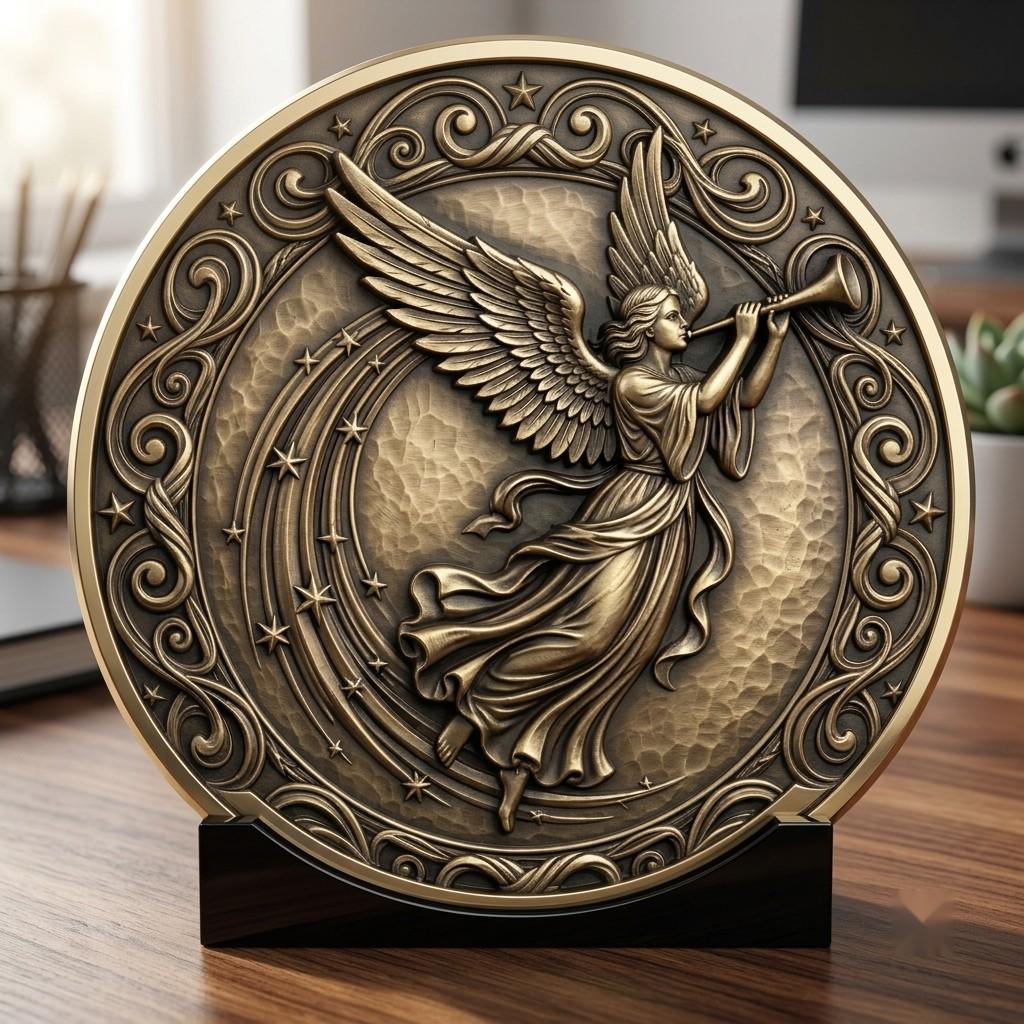 Nativity Laser Engraving File, Religious Christian Challenge Coin Relief Map