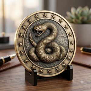 Patriotic Coin Engraving Files, Military Relief Designs, Bronze Animal Art, 50 PNG Bundle