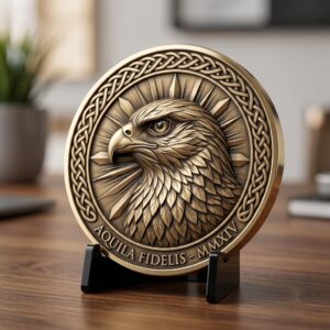 Patriotic Coin Engraving Files, Military Relief Designs, Bronze Animal Art, 50 PNG Bundle