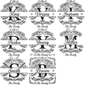 Personalized Family Monogram, Custom Kitchen Board Engraving for Glowforge