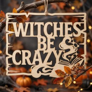 Retro Groovy Ghost Door Hanger, Spooky Season Bundle, 50 Laser Designs