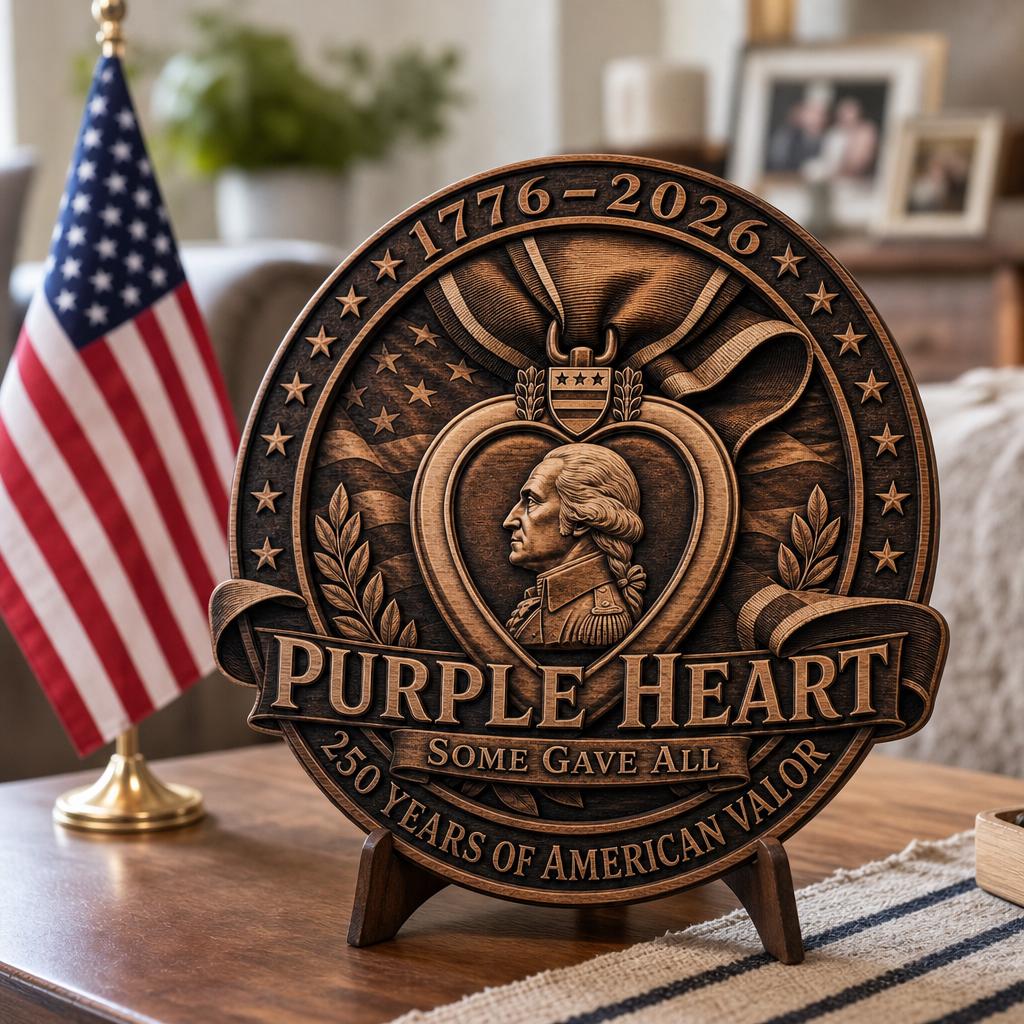 USA 250th Anniversary 3D Illusion File, Patriotic Military Plaque, Wood Sign Bundle