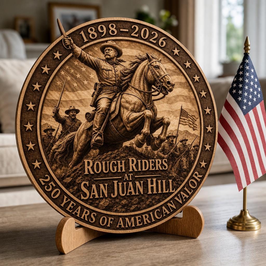 USA 250th Anniversary 3D Illusion Laser File, Patriotic Wood Sign Art Bundle