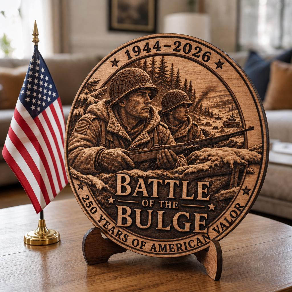 USA 250th Anniversary 3D Illusion Laser File, Patriotic Wood Sign Art Bundle