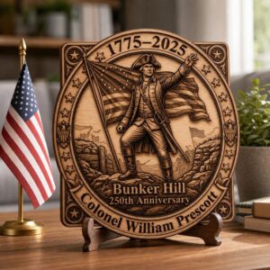 USA 250th Anniversary Laser File, 3D Illusion Portrait Bundle, Patriotic Decor