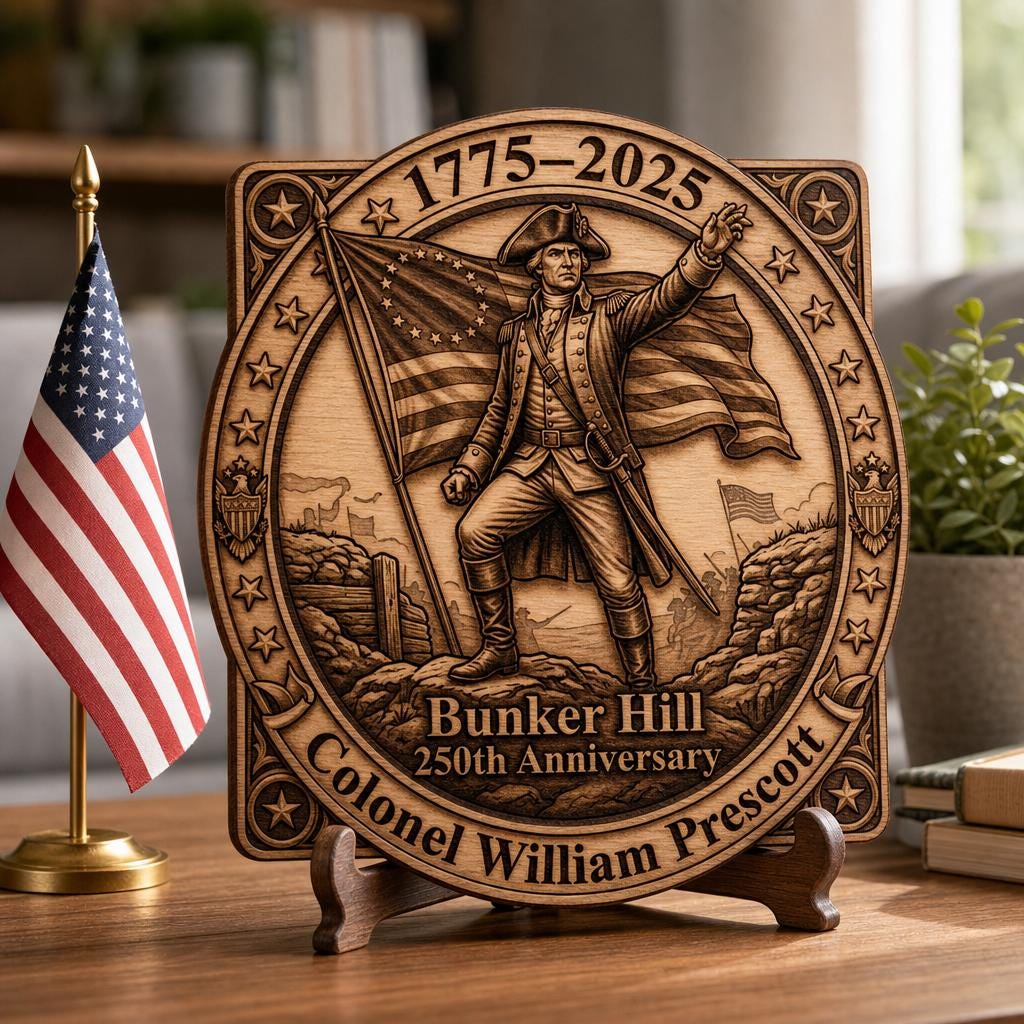 USA 250th Anniversary Laser File, 3D Illusion Portrait Bundle, Patriotic Decor