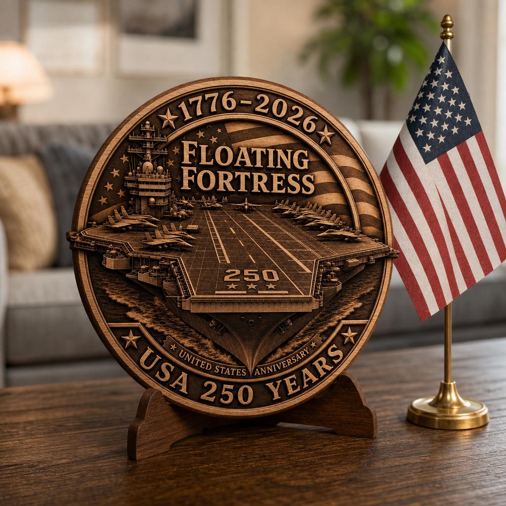 USA 250th Anniversary Military Laser File, Patriotic 3D Wood Design Bundle