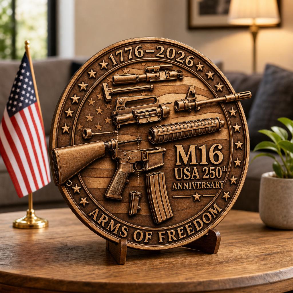 USA 250th Anniversary Military Laser File, Patriotic 3D Wood Design Bundle