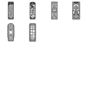 Vintage Hymn Bookmark Bundle, 22 Christian Music Designs, Religious Gift