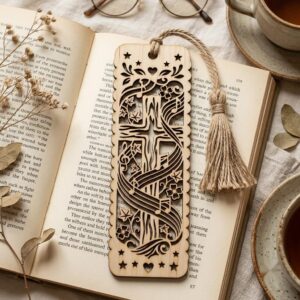 Vintage Hymn Bookmark Bundle, 22 Christian Music Designs, Religious Gift