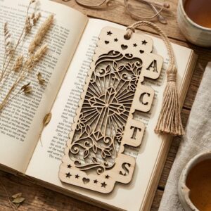 Vintage Hymn Bookmark Bundle, 22 Christian Music Designs, Religious Gift